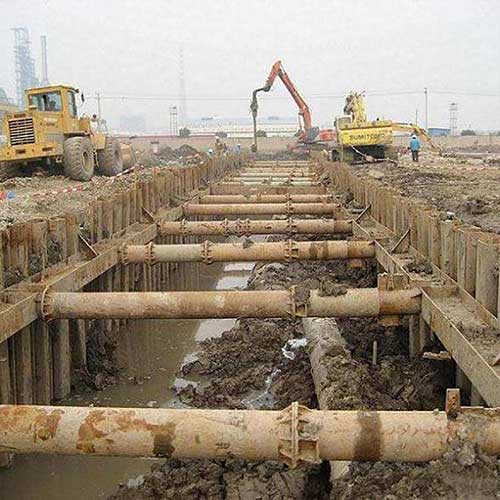 山东岩石建筑工程有限公司:钢板桩基坑围堰施工对周边环境有何影响？